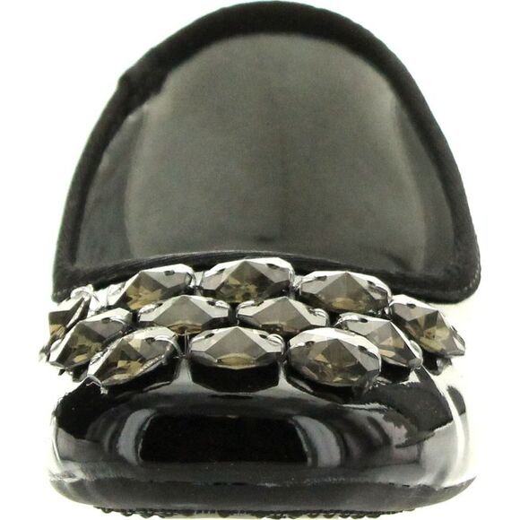 Stuart Weitzman Spiral Black. ChildG flats-shoes 1 NEW - Picture 3 of 4